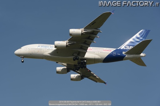2014-09-06 Payerne Air14 2472 Airbus A380-861
